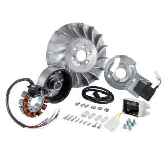 VAPE ROAD IGNITION STATOR FLYWHEEL KIT FOR VESPA STATIC TIMING AC (NON-BATTERY) P125X P200E PX150 PX200 (NO product support for install) (NO WARRANTY)