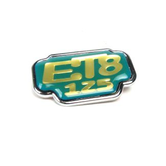 ET8 BADGE (EMBLEM) FOR GLOVEBOX DOOR (TAIWAN MARKET) *closeout*