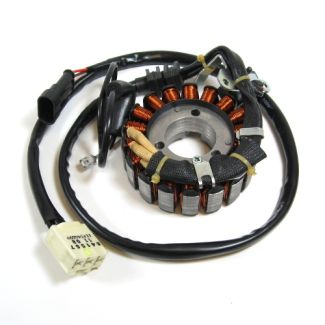 STATOR PLATE SOME 2010 MODELS (NEW STYLE WHITE CONNECTOR. OLD STYLE PICKUP COIL)