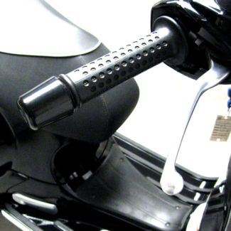 **BLACK** POWDER COATED HANDLEBAR END WEIGHT **SOLD INDIVIDUALLY** EACH VESPA GT/GTS/300 