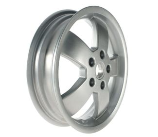 Silver Wheel Rim for Vespa GT GTS FITS NON-ABS Front and Rear AND ABS Front ONLY (56347R 56352R )