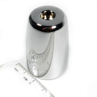VESPA CHROME HEAVY BAR END WEIGHT FOR TOPCASE GT/GTS/GTV (EACH)