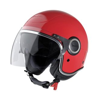 VESPA VJ SCOOTER HELMET RED R7 ROSSO CORAGGIOSO DOT