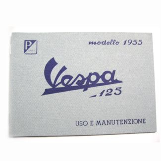 1955 Vespa 125 Owners Manual