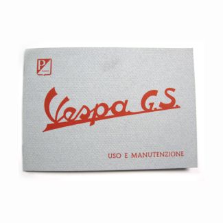 1955 Vespa 150 GS Owners Manual