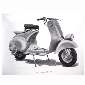 Vespa Scooter Repair Manual rotary valve models 59-78 shop owner guide service 