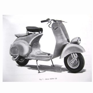 1956 Vespa 150 Owners Manual