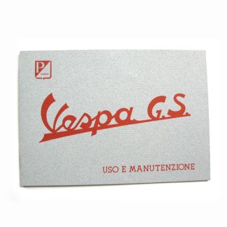 1958 to 1961 Vespa 150 GS Owners Manual