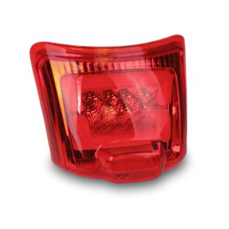 Zelioni Red LED Rear Tail Light Assembly Vespa GTS/GTV (2006-2014) (58266R)