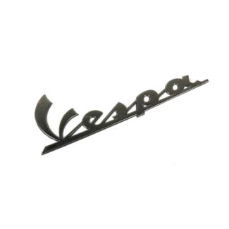 SMOKE CHROME 6" Vespa Badge for GTS Super Sport Edition Side FENDER