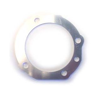 ALUMINUM CYLINDER BASE PLATE  200CC 1.5MM THICK -  FOR 60MM LONG STROKE CRANK, NO PORTS CUT