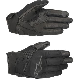 ALPINESTARS GLOVE FASTER ROAD SPORT BLACK ON BLACK **SUPER SALE**