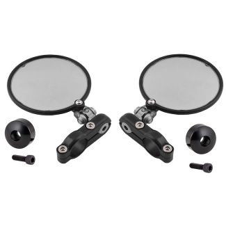 US MADE CRG HINDSIGHT LS BAR END MIRROR KIT FOR VESPA/PIAGGIO