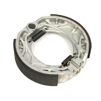 **BRENTA MADE IN ITALY** REAR BRAKE SHOES FITS ALL SMALL DRUM ET4/LX150/TYPH 125 SPRINT/PRIMA 150 2016-2025 (2736235 56292R 82907R 56294R5)