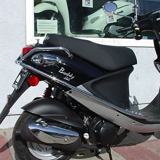 Buddy Chrome Rear Crash Bars