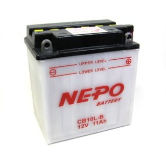 Aftermarket CB10L-B Battery 12 VOLT 11Ah  RIVA 180/BV250-500, Early GTS 250 (584867) (12N-103B1-00-00)