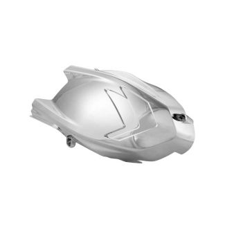 *CHROME*  PLASTIC OUTER BELT ENGINE COVER VESPA GTS/GTV/SUPER 300 HPE HPE2 2020-2025