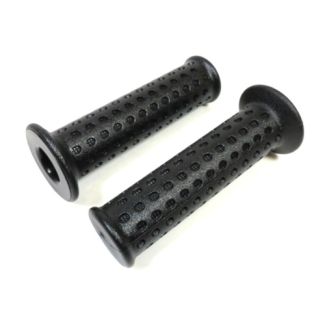 Black Italian Made Grips 21mm (pair)