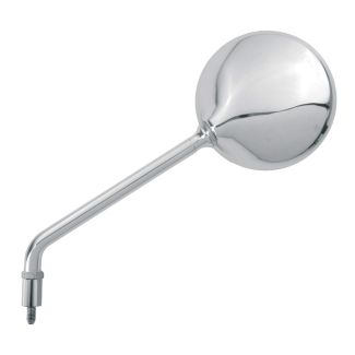 LEFT LH CHROME MIRROR LX50 2010-2012 LX150 2009-2013 LEFT HAND THREAD (REVERSE THREAD)