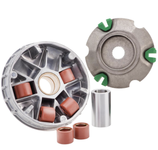 COMPLETE Variator Assembly WITH ROLLER WEIGHTS AND GUIDES VESPA GTS300 GTV300 (CM144408)