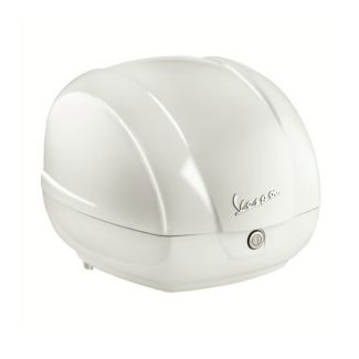 **BIANCO INNOCENTE (WHITE) B04** TOPCASE FOR USE WITH FOLDING RACK (PAD OR RACK NOT INCLUDED) CM328302 VESPA GTS310