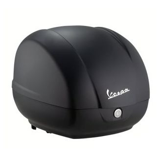 VESPA GTS310 **NERO CONVINTO MATTE BLACK (NV)** TOPCASE FOR USE WITH FOLDING RACK (PAD & RACK NOT INCLUDED) CM328315