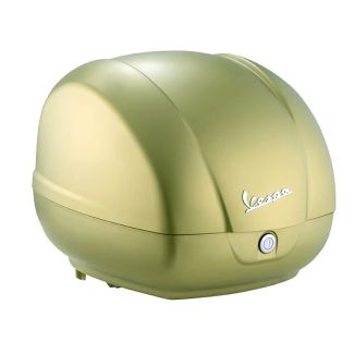 VESPA GTS310 **VERDE AMBIZIOSO MATTE (V03)** TOPCASE FOR USE WITH FOLDING RACK (PAD & RACK NOT INCLUDED) CM328309