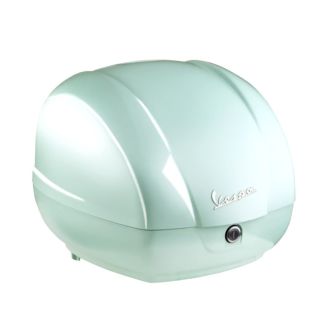 VESPA GTS310 **VERDE RELAX GREEN (LATTEMENTA VERDE AMABILE 350/A)** TOPCASE FOR USE WITH FOLDING RACK (CM328313)