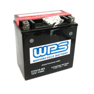 Aftermarket CTX16-BS Battery 12 VOLT 14Ah MP3 400 & MP3 500 (639860)