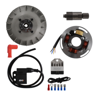 SMALL FRAME EVOK ELECTRONIC AC IGNITION KIT (NON-BATTERY, NOT PLUG AND PLAY) V5A V9A V9B VMA VMB 50-125CC (NOT PK) NO WARRANTY