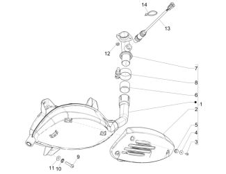 Vespa GTS 300ie Exhaust 2010-2017