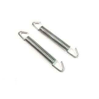 Zinc Plated Exhaust Spring (pair) 57mm - 90mm
