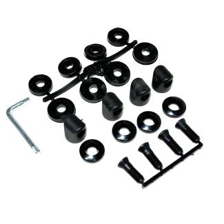 BLACK Replacement Hardware for FACO Windshields (VESPA PIAGGIO)