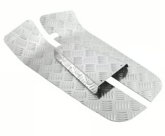 VESPA PX Diamond Plate Floor Board Set ALUMINUM