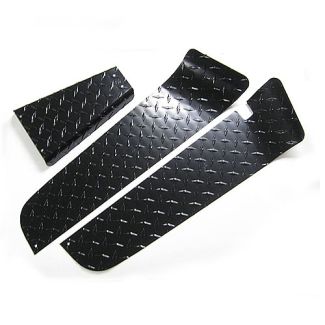 VESPA P-PX-Stella Diamond Plate Floor Board Set BLACK