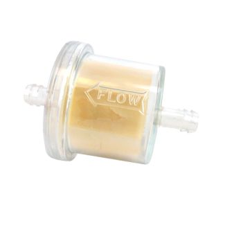 INLINE FUEL FILTER FOR 1/4" ID FUEL LINE (270423)