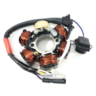 STATOR PLATE ASSEMBLY - STELLA 4T 150 4-SPEED