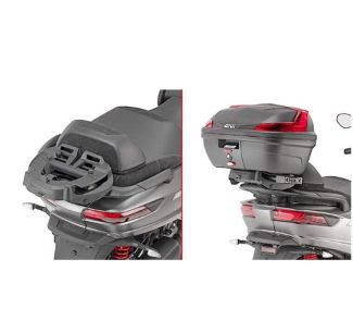 GIVI REAR TOP CASE MOUNTING PLATE RACK PIAGGIO MP3 500 2018-2022