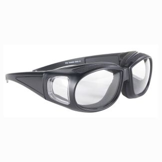 **CLEAR LENS** CURVED AND STREAMLINED GOGGLE (WILL FIT OVER SOME GLASSES)