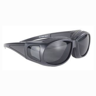 **SMOKE LENS** CURVED AND STREAMLINED GOGGLE (WILL FIT OVER SOME GLASSES)