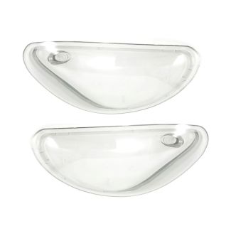 FRONT LEGSHIELD  POSITION LAMP LENSES (PAIR RIGHT AND LEFT) - ALL BUDDY 50 125 170
