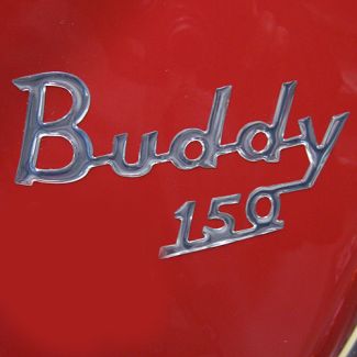 Buddy 150 Emblem decal 