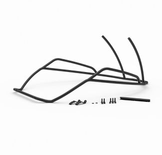 **BLACK** VESPA PIAGGIO REAR CRASH BARS (1B010561) GTS GTV HPE2 2023- GTS 310
