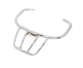 AFTERMARKET **CHROME** SPORT CAFE RACER REAR RACK WITH GRAB RAIL GTS/300SUPER (POOR quality CHROME SOLD AS IS)
