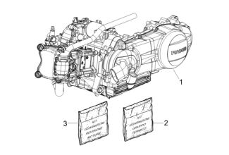 Vespa GTS 300ie Gasket Sets & Engine Assembly 2010-2019
