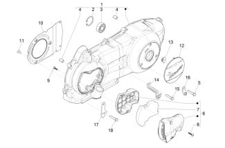 Vespa GTS 250/300ie Belt Cover 2006-2019