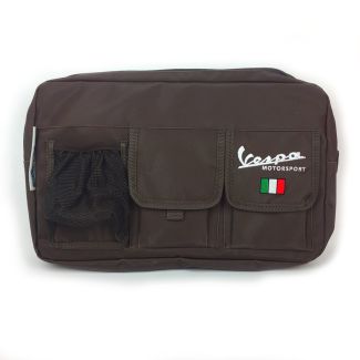 GLOVE BOX BAG BROWN VESPA GTS 200-300 GTS310 PRIMAVERA, SPRINT, PX **SCOOTERWEST EXCLUSIVE**