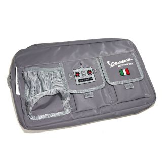 GLOVE BOX DOOR BAG "SPECIAL ROBOT GRAY EDITION" WITH LIMITED PRINT VESPA GTS GTS310 PRIMAVERA SPRINT *1 OF A 100*
