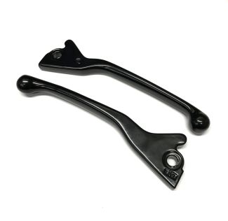 Pair of Black Powder Coated Levers Vespa GT/GTS/GTV/HPE (GTV310)