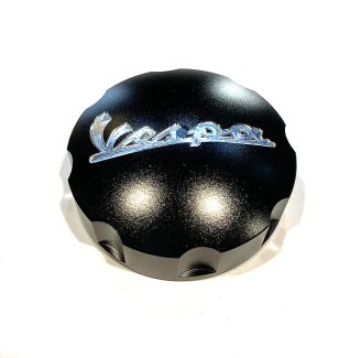 *BLACK* CNC MACHINED ALUMINUM FUEL/GAS CAP FOR GAS TANK